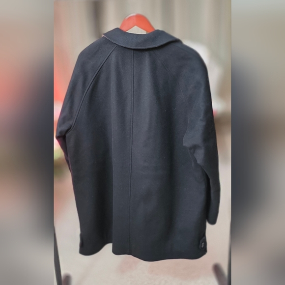 Burberry Men's Black Wool Coat - Picture 2 of 8
